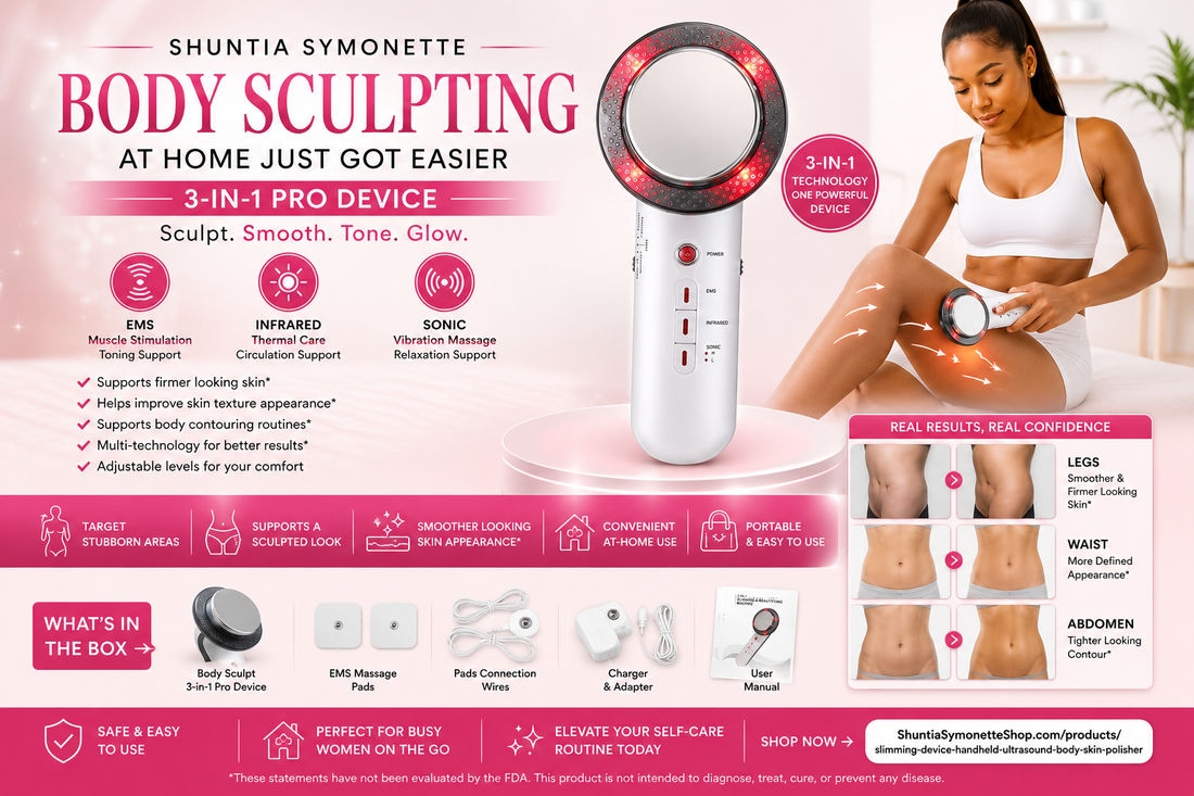 Body Sculpting At-Home Body Sculpt 3-in-1 Pro Device Women