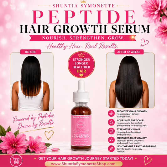 Peptide Hair Growth Serum | Stronger Healthier Hair