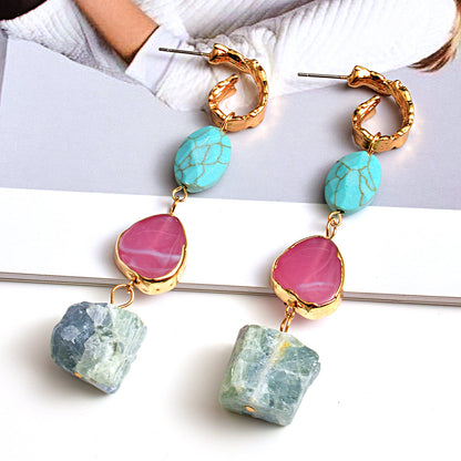 European Stone Earrings - Shuntia Symonette