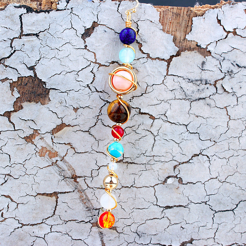 Universe Solar System Stone Earrings - Shuntia Symonette