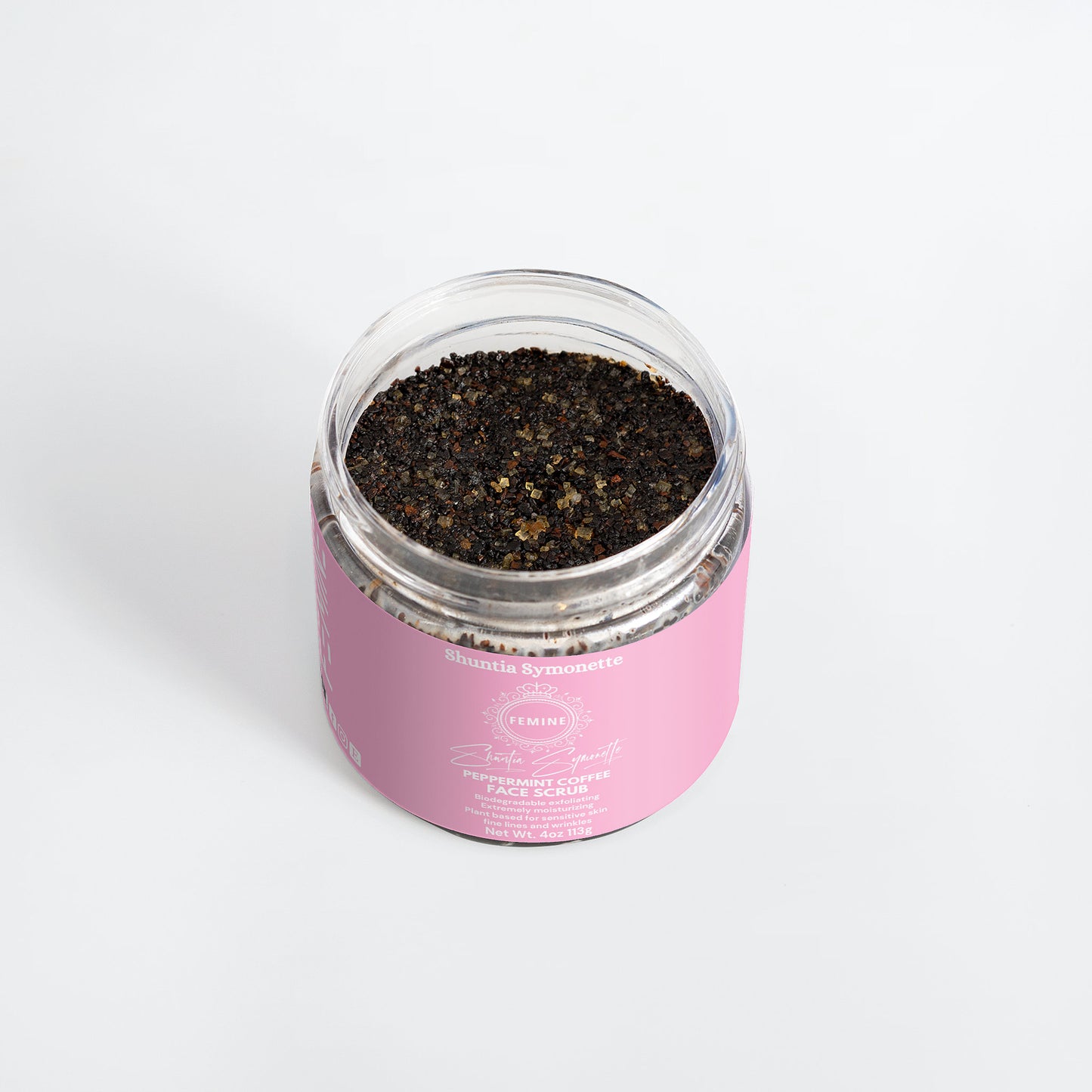 Peppermint Coffee Scrub - Shuntia Symonette