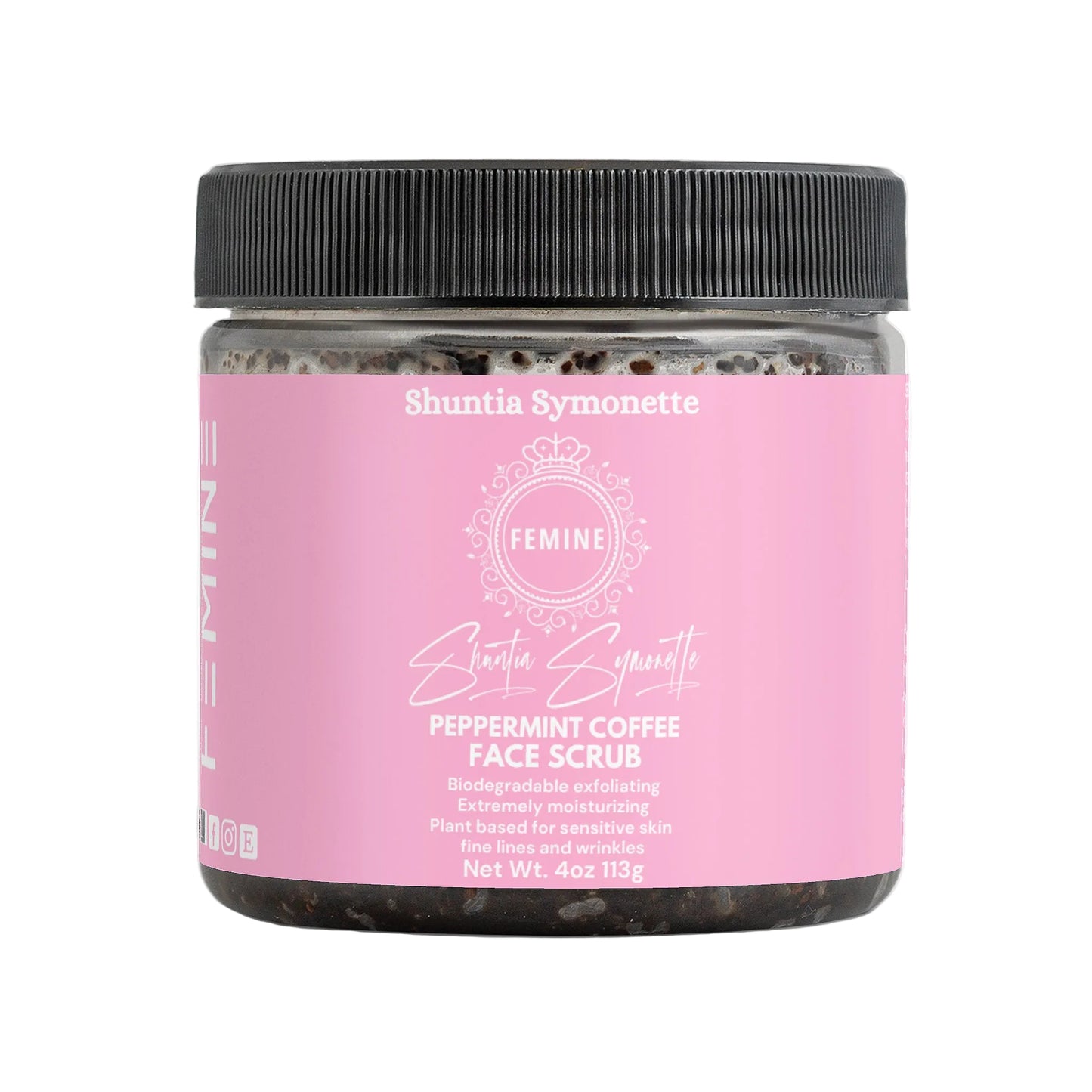 Peppermint Coffee Scrub - Shuntia Symonette