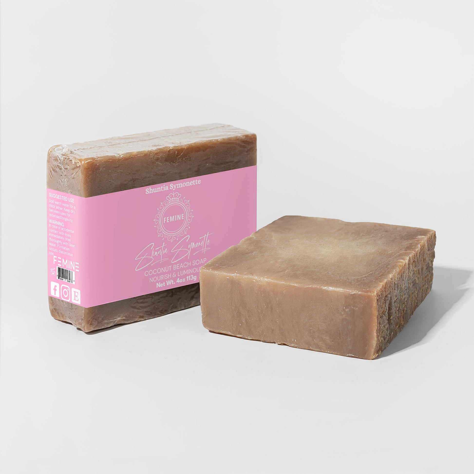 Coconut Beach Soap - Shuntia Symonette