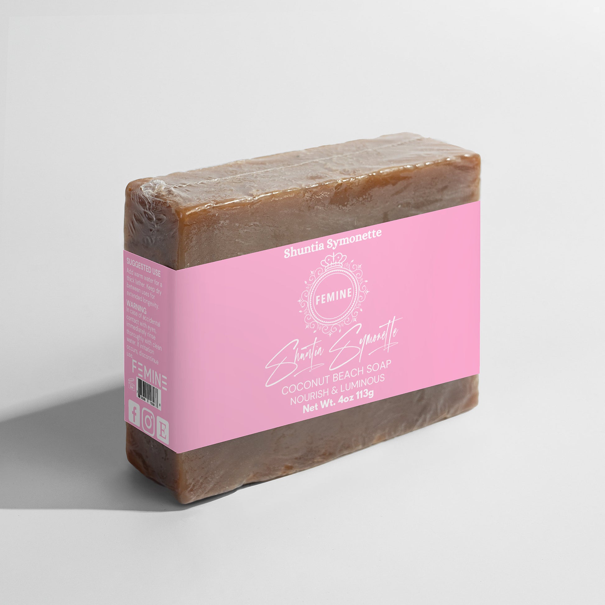 Coconut Beach Soap - Shuntia Symonette