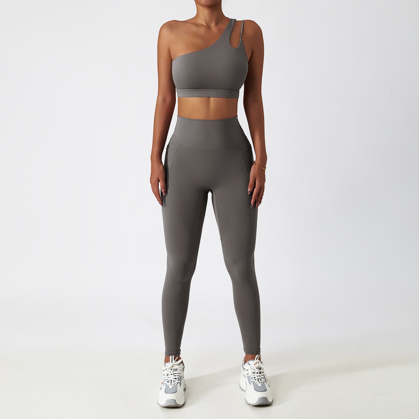Couture Yoga Pocket Running Sports Suit - Shuntia Symonette