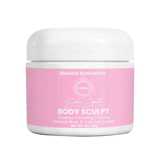 body sculpt cream body contouring cream firming and tightening cream cellulite reduction cream fat burning cream for belly thighs arms skin tightening lotion stretch mark reduction cream anti aging body cream slimming body cream toning firming skincare beauty cosmetic product by Shuntia Symonette