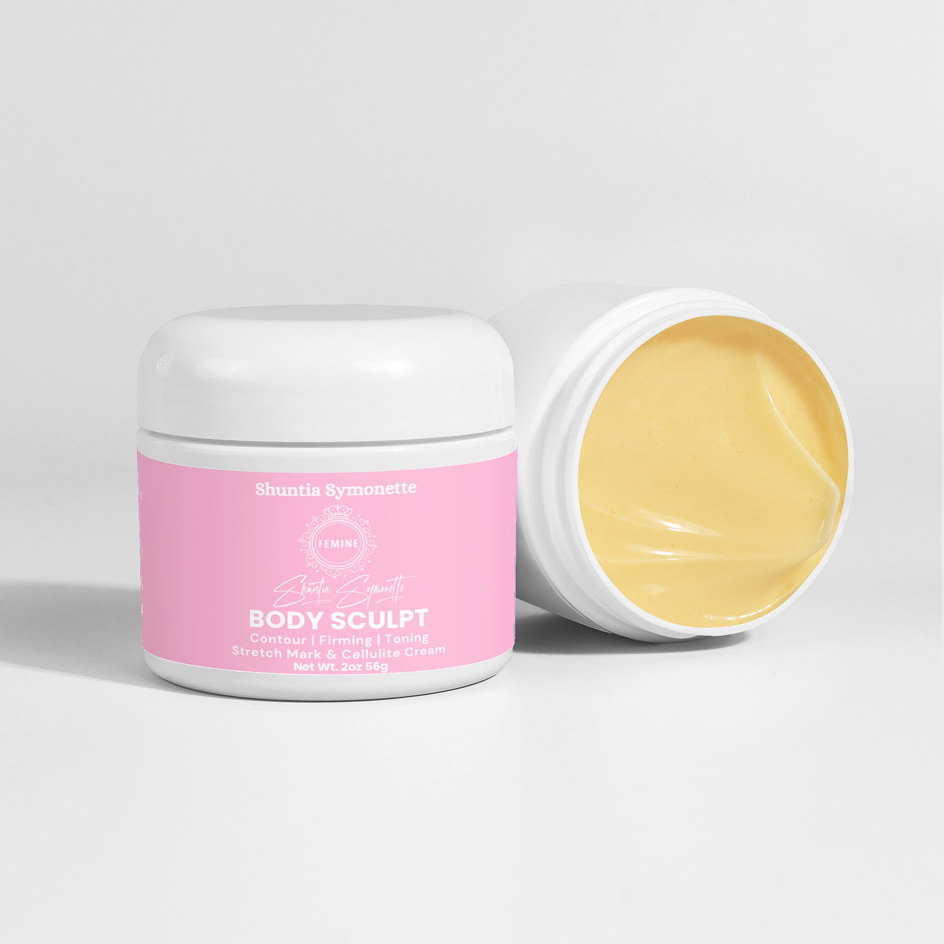 body sculpt cream body contouring cream firming and tightening cream cellulite reduction cream fat burning cream for belly thighs arms skin tightening lotion stretch mark reduction cream anti aging body cream slimming body cream toning firming skincare beauty cosmetic product by Shuntia Symonette