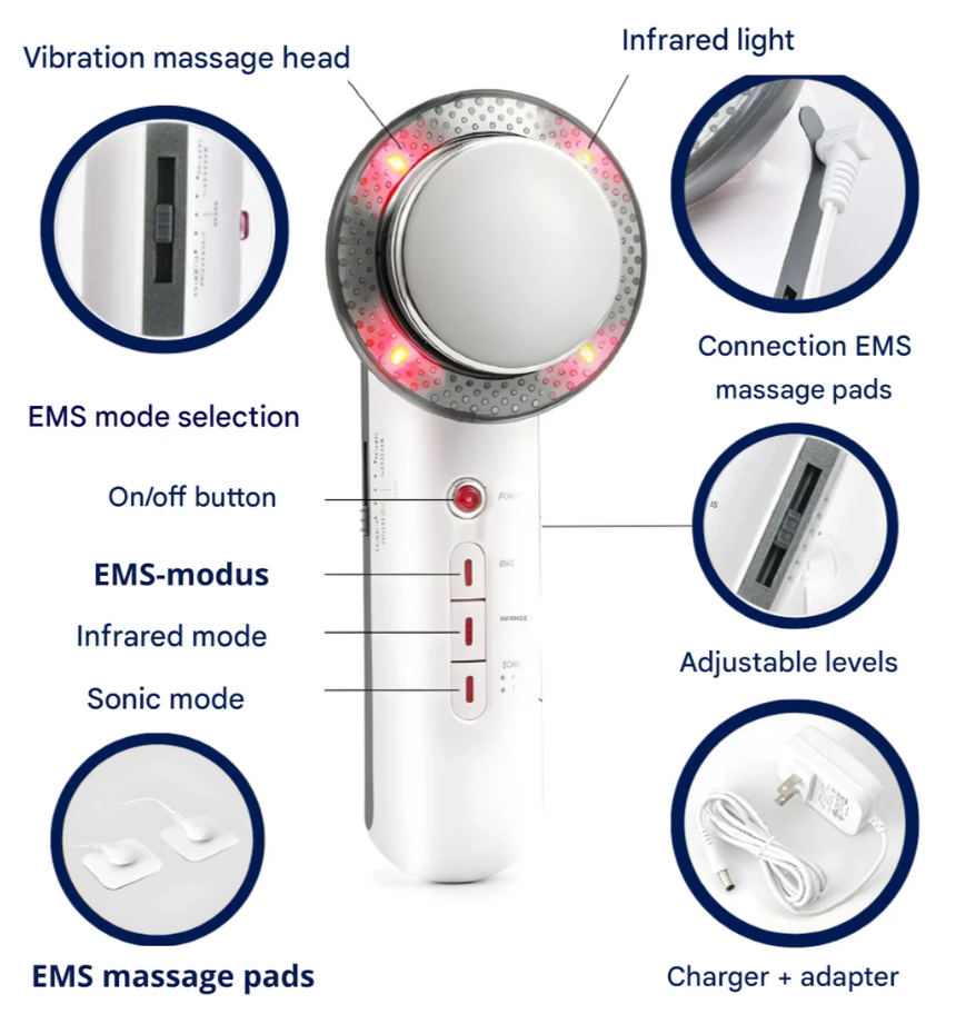 Body Sculpt 3-in-1 Pro Device | Health, Beauty, Skincare, Haircare