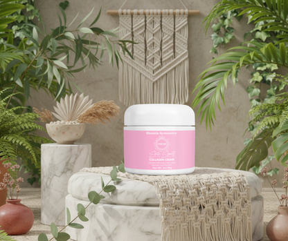 collagen cream best collagen face cream skin firming moisturizer anti aging cream for wrinkles hydrating collagen moisturizer boost skin elasticity reduce fine lines youthful glowing skin skincare collagen boosting cream daily face moisturizer beauty cosmetic skincare by Shuntia Symonette