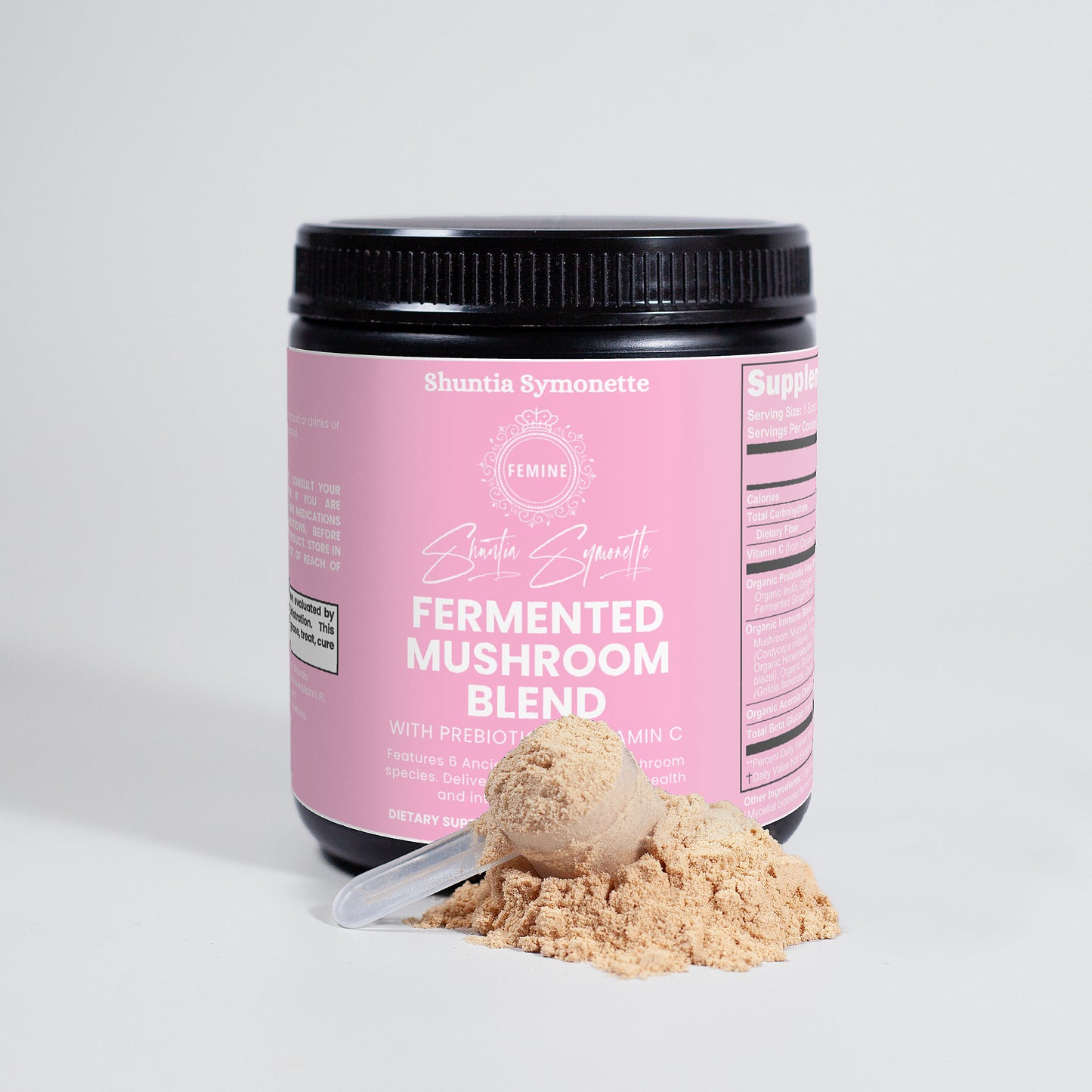 fermented mushroom blend supplement mushroom complex capsules best mushroom supplement for immune support adaptogenic mushrooms for stress relief gut health mushroom supplement probiotic fermented mushrooms polysaccharides immune booster natural energy and focus supplement organic superfood mushroom blend wellness and vitality support by Shuntia Symonette