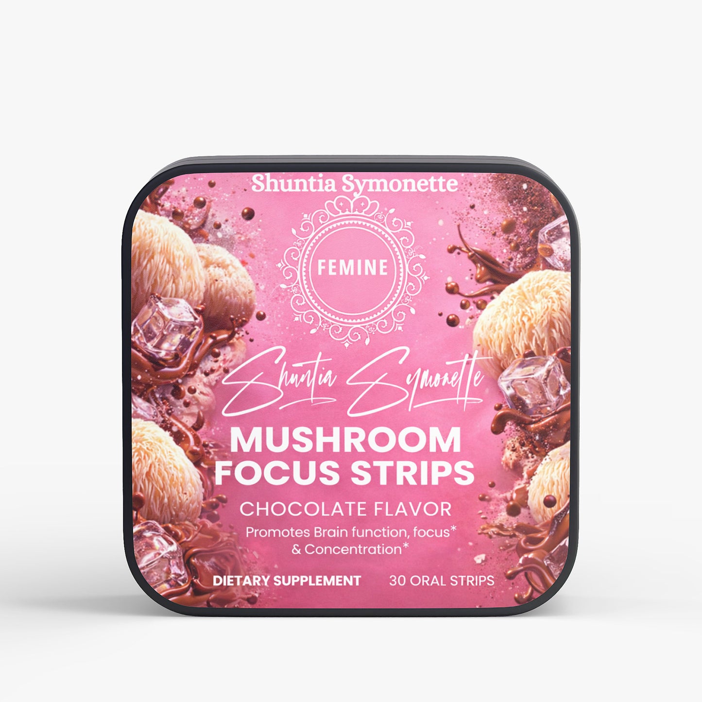 mushroom focus strips brain booster supplement nootropic strips for focus and memory best mushroom supplement for brain health mental clarity energy support adaptogenic mushrooms for stress relief cognitive function enhancer fast absorbing oral strips productivity focus supplement natural nootropic energy strips by Shuntia Symonette