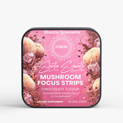 mushroom focus strips brain booster supplement nootropic strips for focus and memory best mushroom supplement for brain health mental clarity energy support adaptogenic mushrooms for stress relief cognitive function enhancer fast absorbing oral strips productivity focus supplement natural nootropic energy strips by Shuntia Symonette