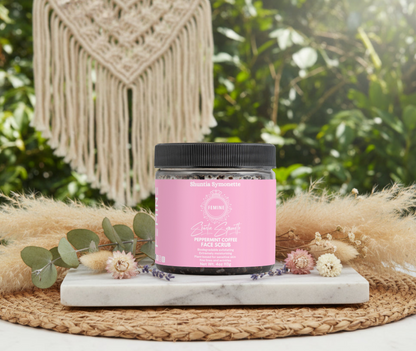 peppermint coffee scrub exfoliating body scrub cellulite coffee scrub skin smoothing scrub natural exfoliator for glowing skin dead skin removal scrub firming body scrub stretch mark scrub invigorating peppermint scrub best body scrub for smooth radiant skin beauty cosmetic exfoliating scrub   by  Shuntia Symonette