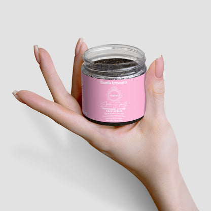 peppermint coffee scrub exfoliating body scrub cellulite coffee scrub skin smoothing scrub natural exfoliator for glowing skin dead skin removal scrub firming body scrub stretch mark scrub invigorating peppermint scrub best body scrub for smooth radiant skin beauty cosmetic exfoliating scrub   by  Shuntia Symonette