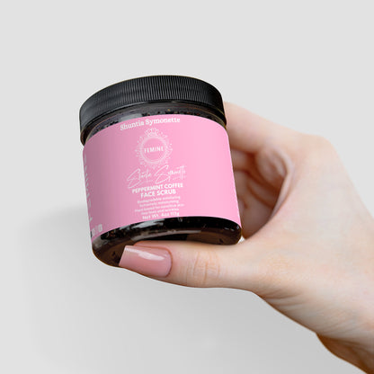 peppermint coffee scrub exfoliating body scrub cellulite coffee scrub skin smoothing scrub natural exfoliator for glowing skin dead skin removal scrub firming body scrub stretch mark scrub invigorating peppermint scrub best body scrub for smooth radiant skin beauty cosmetic exfoliating scrub   by  Shuntia Symonette