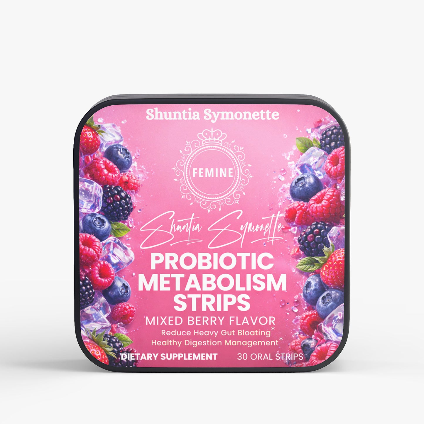 probiotic metabolism strips gut health supplement metabolism booster fast acting oral strips digestive support supplement weight management support good bacteria probiotic supplement bloating relief gut balance metabolism support daily wellness supplement by Shuntia Symonette