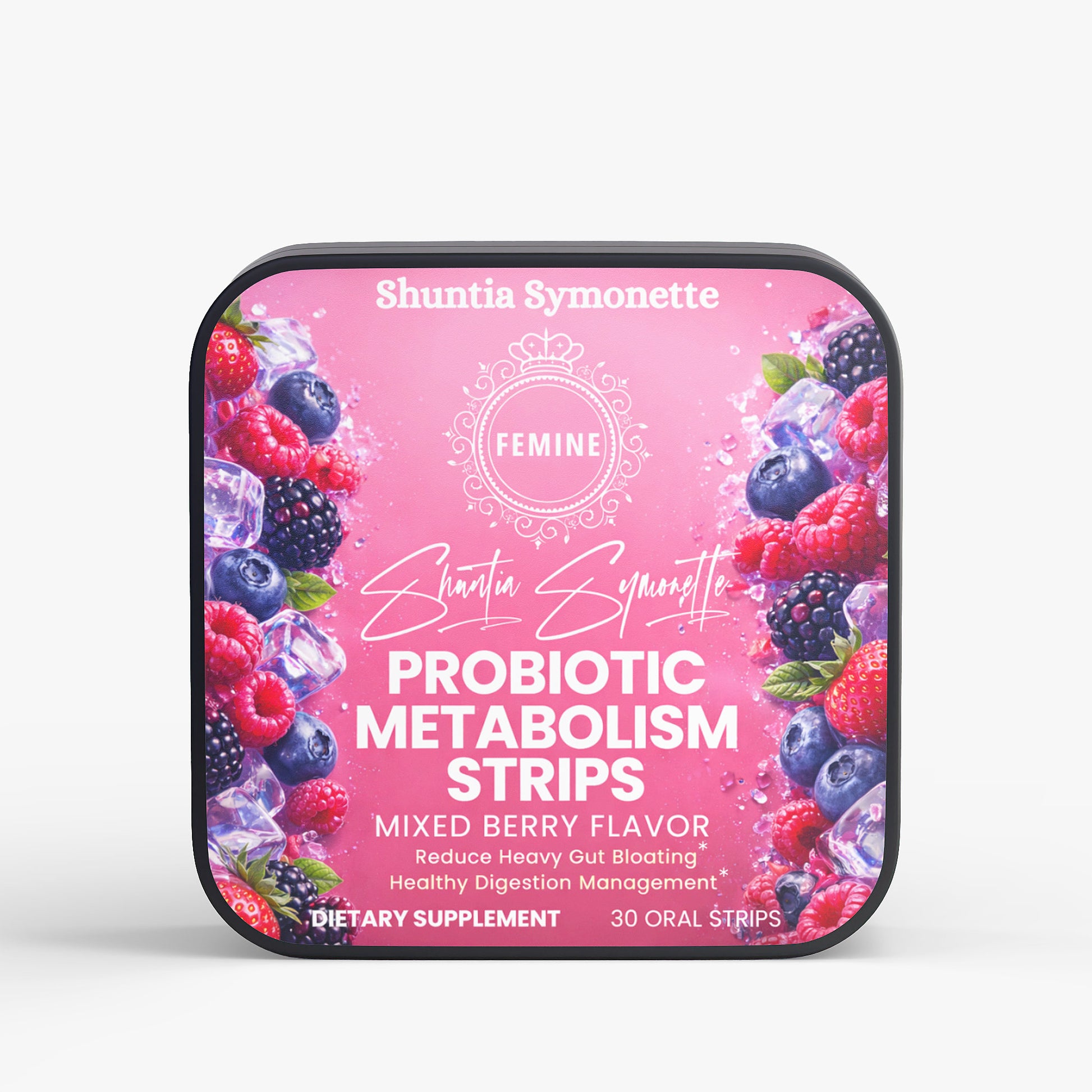 probiotic metabolism strips gut health supplement metabolism booster fast acting oral strips digestive support supplement weight management support good bacteria probiotic supplement bloating relief gut balance metabolism support daily wellness supplement by Shuntia Symonette