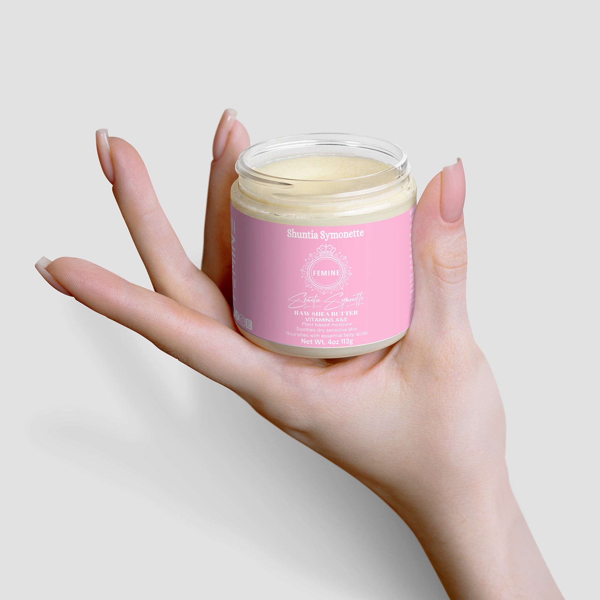 raw shea butter unrefined shea butter for skin deep moisturizing body butter natural skincare for dry skin hair and body shea butter for hair growth stretch mark treatment eczema relief natural beauty moisturizer organic shea butter anti aging skin care product by Shuntia Symonette