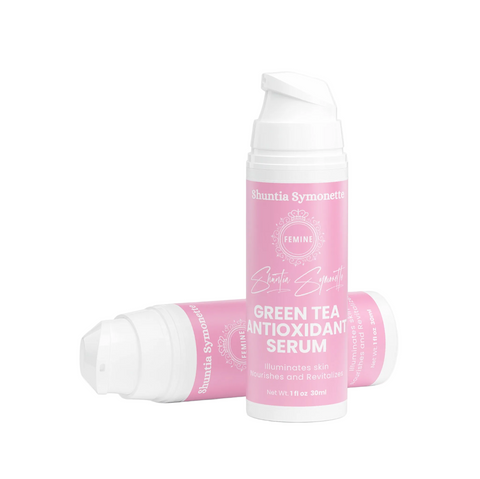 green tea antioxidant serum camellia sinensis face serum best antioxidant serum for glowing skin hydrating anti aging serum for face pore minimizing brightening skincare dark spot corrector radiant skin beauty cosmetic serum lightweight daily facial serum for clear smooth skin by Shuntia Symonette