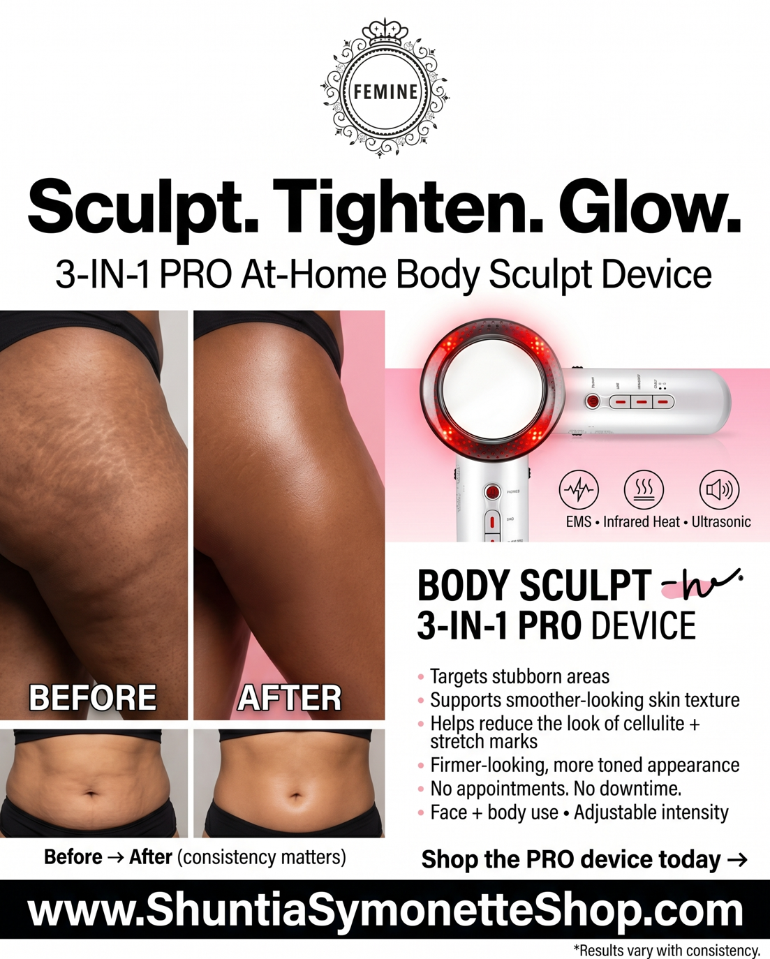 Body Sculpt 3-in-1 Pro Device