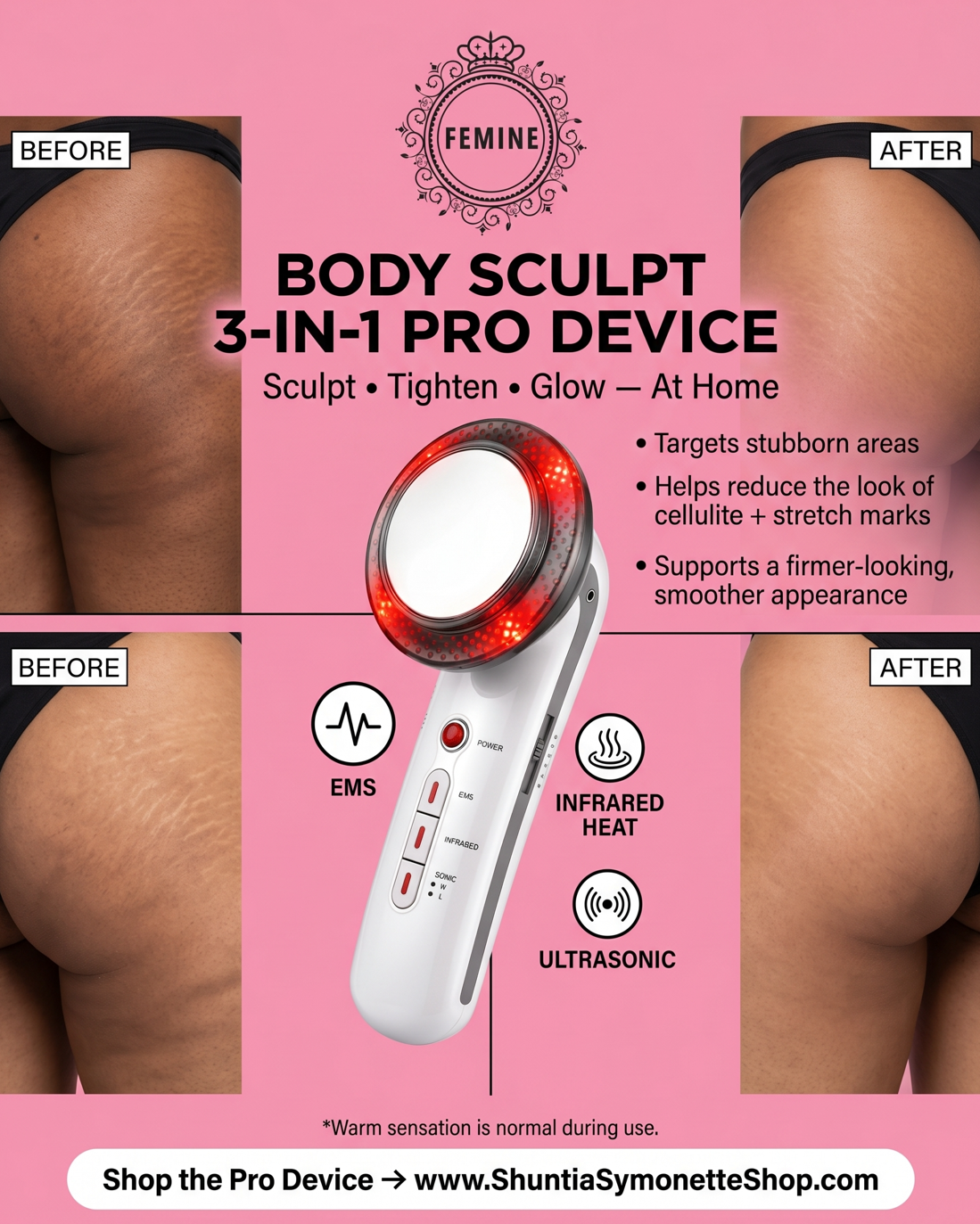 Body Sculpt 3-in-1 Pro Device