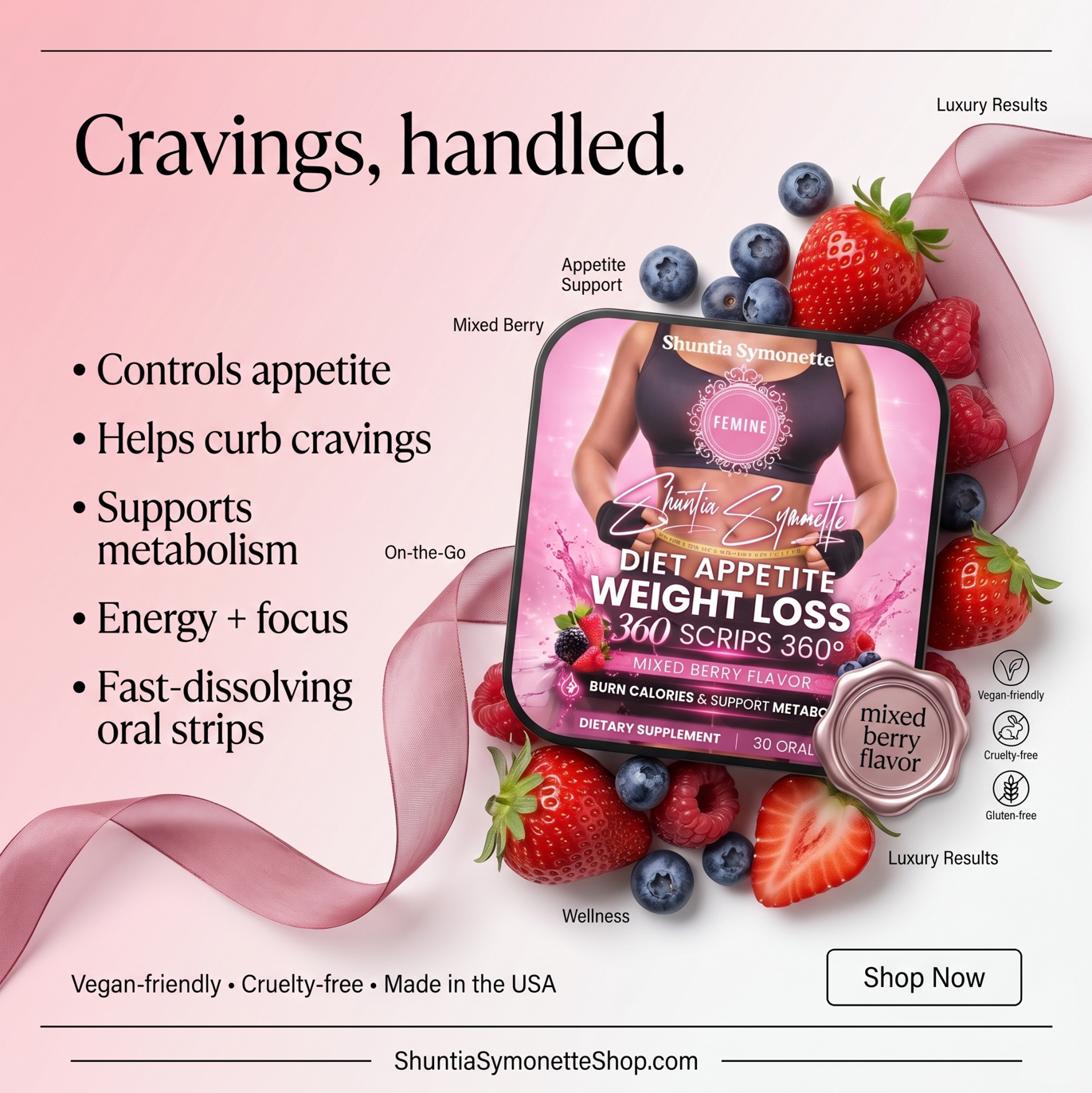 Diet Appetite Weight Loss Strips 360°