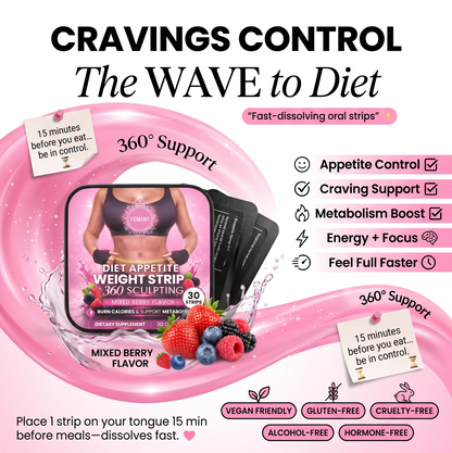 Diet Appetite Weight Loss Strips 360°
