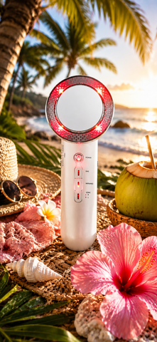 Body Sculpt 3-in-1 Pro Device designed to help improve the appearance of cellulite, stretch marks, sagging skin, and uneven texture for a smoother, firmer-looking body. Advanced body sculpting technology formulated to support skin tightening, body contouring, toned appearance, and radiant skin wellness from home. Professional beauty and body wellness support by Shuntia Symonette.