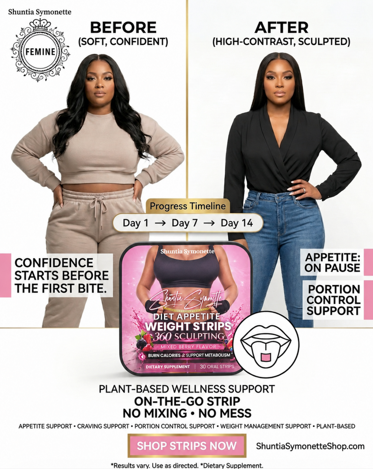 Diet Appetite Weight Loss Strips 360°