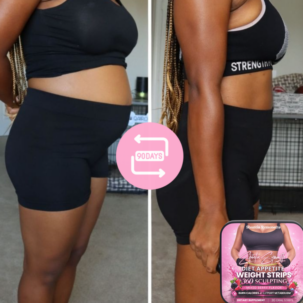 Diet Appetite Weight Loss Strips 360°