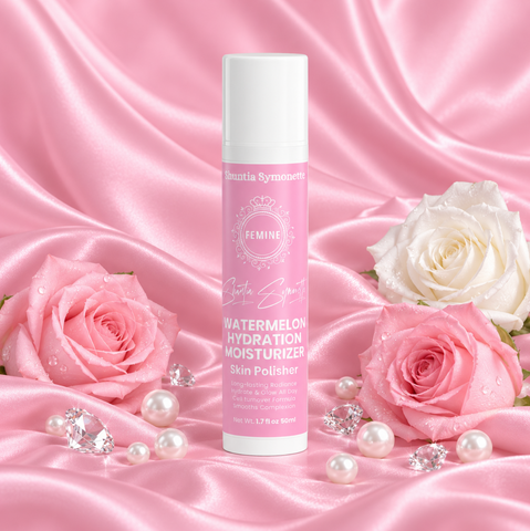Watermelon hydration moisturizer designed to help nourish, hydrate, and refresh dry-looking skin for a soft, glowing appearance. Lightweight skincare formula created to support moisture balance, smooth texture, and radiant skin wellness. Refreshing daily beauty moisturizer for healthy-looking skin and long-lasting hydration by Shuntia Symonette.