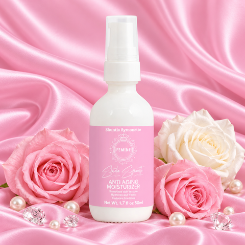Anti-Aging Moisturizer designed to help hydrate, smooth, and improve the appearance of fine lines, wrinkles, and dry-looking skin. Advanced skincare formula created to support firmer-looking skin, moisture balance, youthful radiance, and daily beauty wellness. Nourishing facial moisturizer for smoother, healthier-looking skin by Shuntia Symonette