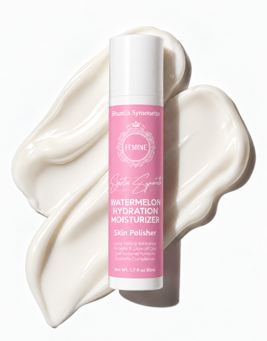 Watermelon hydration moisturizer designed to help nourish, hydrate, and refresh dry-looking skin for a soft, glowing appearance. Lightweight skincare formula created to support moisture balance, smooth texture, and radiant skin wellness. Refreshing daily beauty moisturizer for healthy-looking skin and long-lasting hydration by Shuntia Symonette.