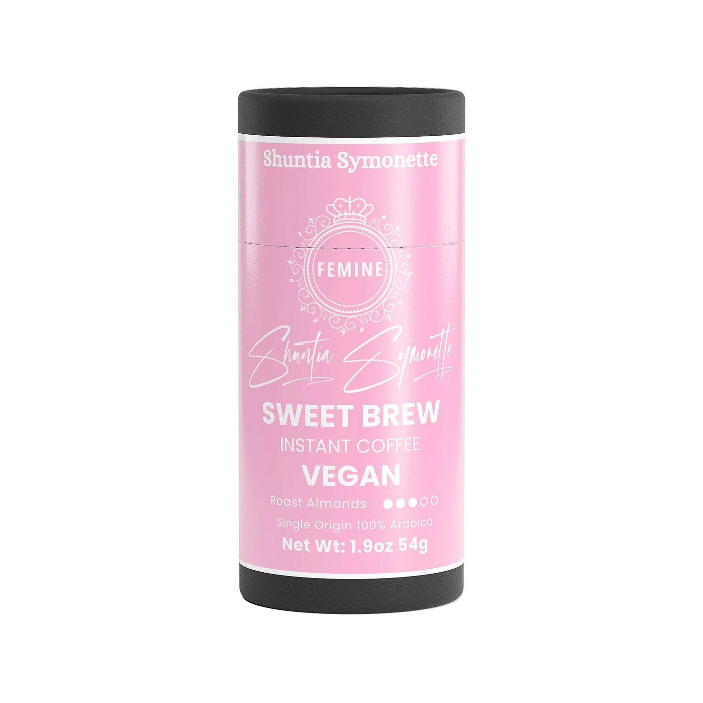 Sweet Brew Instant Coffee (Dark Roast) by Shuntia Symonette  on google amazon etsy shop now trending viral on tik tok shop and instagram facebook twitter Ai