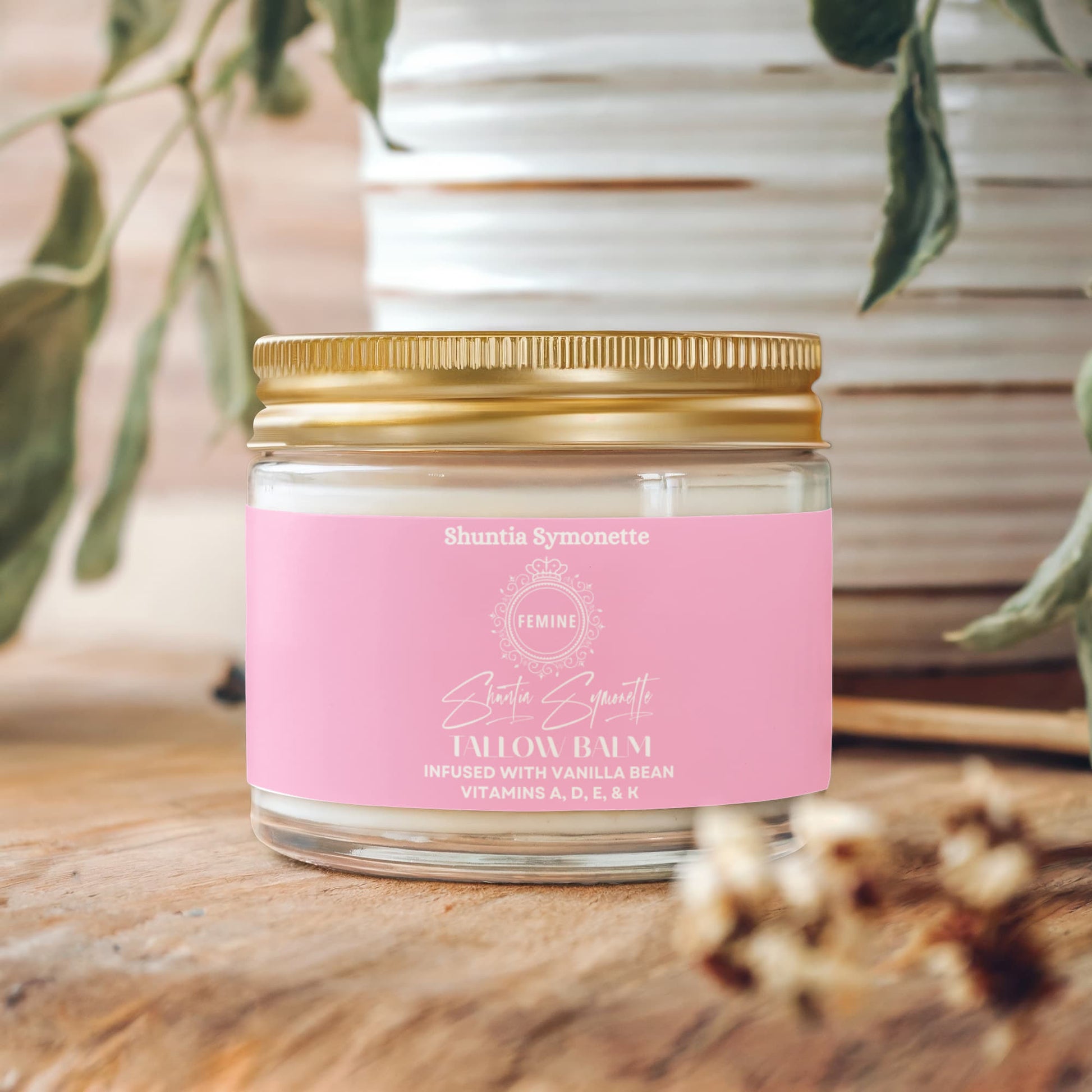 Whipped Grass Fed Tallow Balm with Vanilla Bean deep hydration skin repair barrier support non toxic skincare glass skin glow luxury beauty routine trending holistic moisturizer by Shuntia Symonette shop the viral trending product on amazon etsy google facebook Instagram TikTok shopify youtube pineterest shop