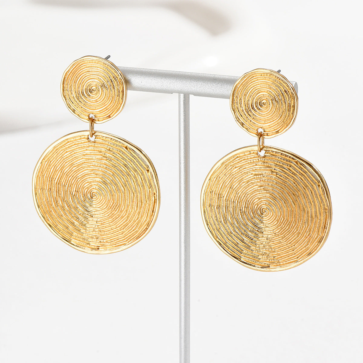 Retro Round Earrings Temperament - Shuntia Symonette
