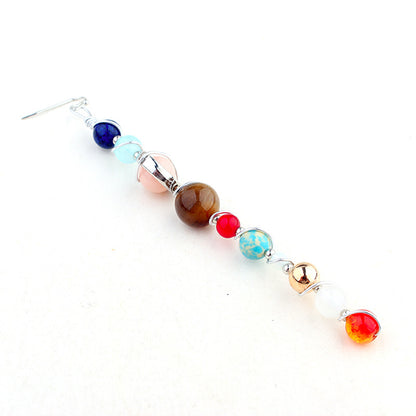 Universe Solar System Stone Earrings - Shuntia Symonette