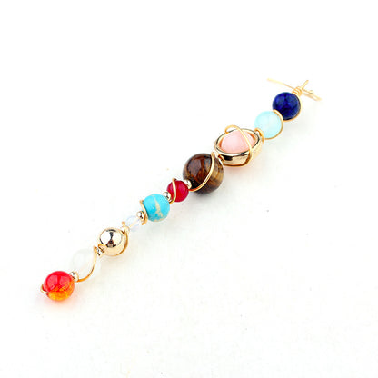 Universe Solar System Stone Earrings - Shuntia Symonette