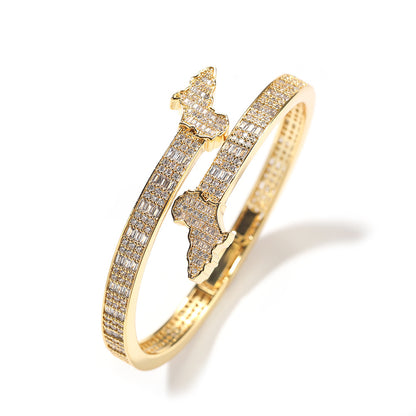 Africa Map Bracelet Jewelry - Shuntia Symonette