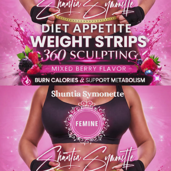 Appetite suppressant oral strips for weight loss, fast acting diet strips, metabolism boosting slimming supplement, reduce cravings and support fat burning, best weight loss strips alternative to pills, trending wellness product USA by Shuntia Symonette