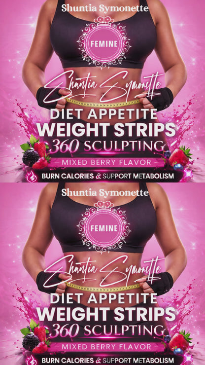 Diet Appetite Weight Loss Strips 360°
